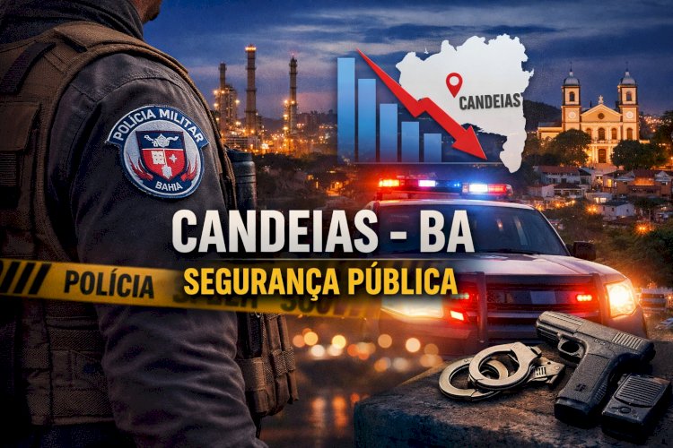 Segurança Pública em Candeias registra variações nos indicadores criminais, apontam dados oficiais da SSP-BA