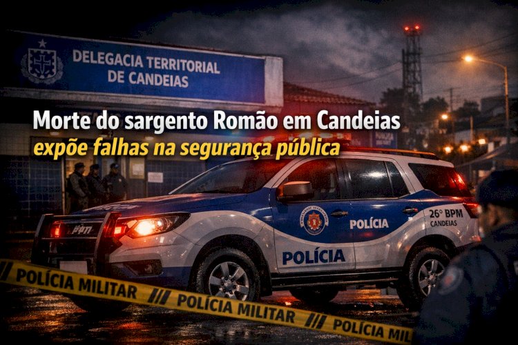 Morte do sargento Romão em Candeias expõe fragilidade da segurança pública